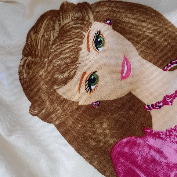 Vintage 1990s Barbie Princess Reworked Bennygonia Shorts UNISEX - Picture 4 of 12